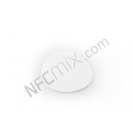 Bílý Desfire EV1 4K NFC tag kulatý