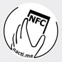 Načti.mě Touch bílý NFC štítek